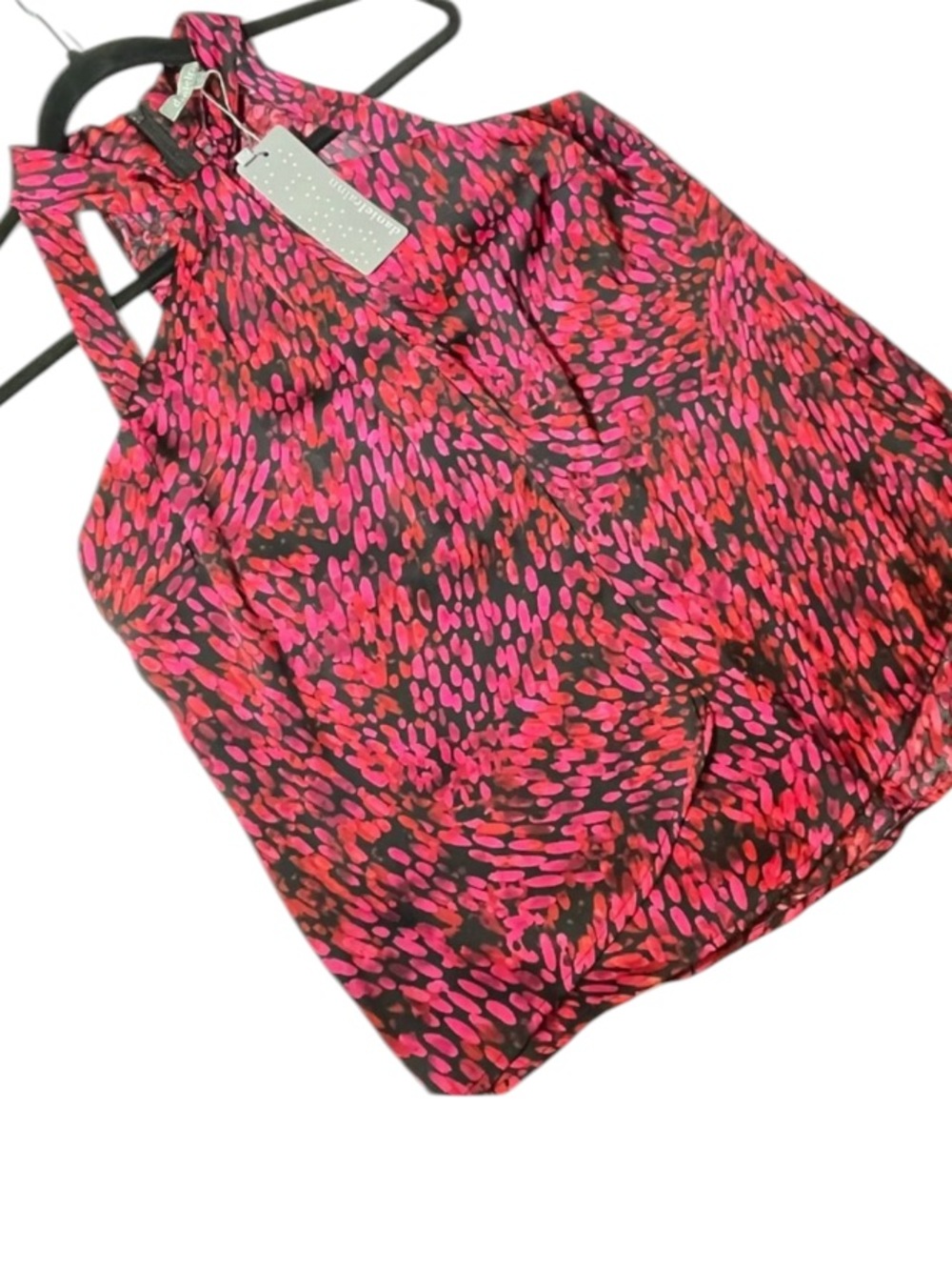 NWT! Daniel Rainn Wrap Front Blouse